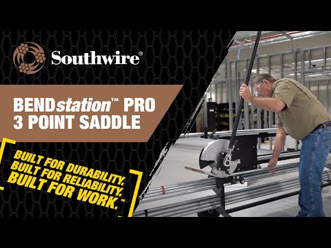 BENDstation™ Pro  3 point saddle