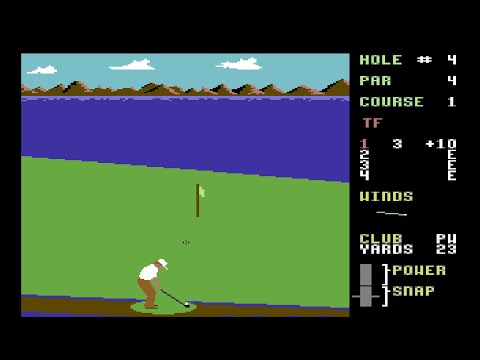 Leaderboard: The greatest golf game of all time! (1986 - Access Software - C64)