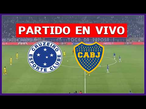 ✅ CRUZEIRO vs BOCA JUNIORS EN VIVO LIVE EN ESPAÑOL 🏆 COPA LIBERTADORES GRUPO D | LA SECTA DEPORTIVA