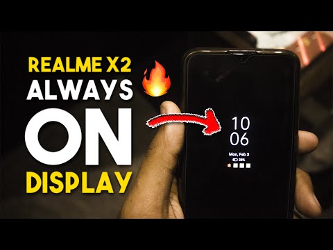 Always On Display Realme X2 | Always on Display on All Realme Devices (2020)
