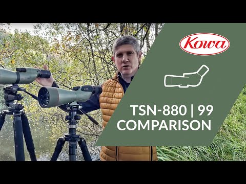 A Comparison between Kowa TSN-99 PROMINAR and TSN-880 PROMINAR Spotting Scopes