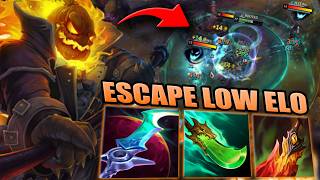 HOW TO PLAY HECARIM JUNGLE & ESCAPE LOW ELO FOR BEGINNERS!