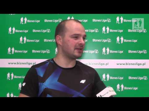 14.03.2016 Siatkarska Biznes Liga -  Rozmowa z Tomaszem Rzeżuchowskim (4F)