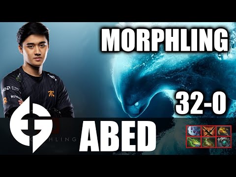 Abed - MORPHLING MID - 32-0 - 7.28 - Must Watch - Dota 2 Pro Games - Full Gameplay