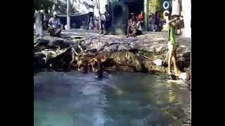 preview picture of video 'Visita al ojo de agua de Tlacotepec 2mayo2014'
