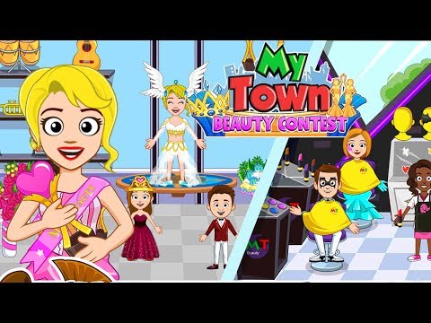 My Town : Beauty Contest - Customize and Build your Character - YouTube