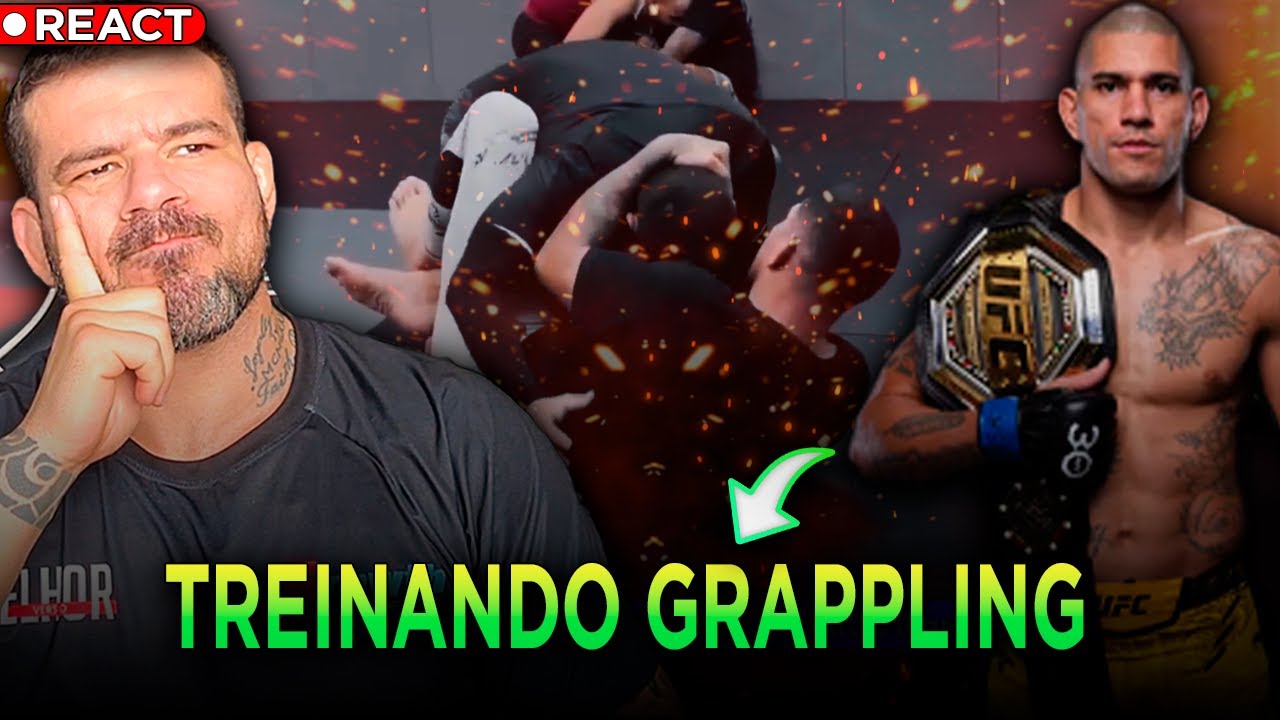 TREINO DO ALEX POATAN DE GRAPPLING +ANÁLISE!