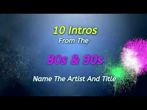 Pop Quiz 167 - 10 x 80s/90s Intros