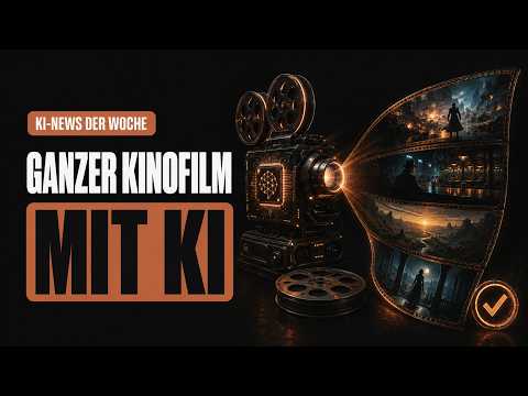 Video Thumbnail: Ein kompletter Kino-Film mit KI, Flux 3 Video ist da, Qwen 3.8 Open Weights mit 27B Modell | KI-News