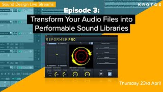 Video thumbnail for Transform Your Audio Files into Performable Sound Libraries with Reformer Pro's Analysis Tool by Krotos