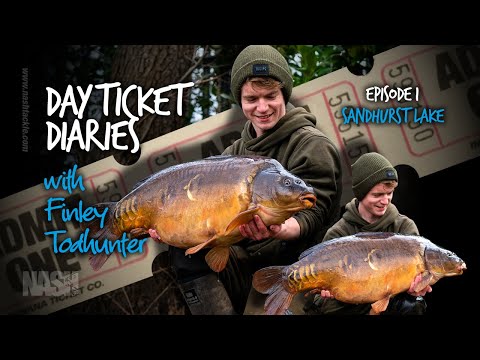 Fin's Day Ticket Diaries - Carp Fishing at Sandhurst Lake - Episode 1