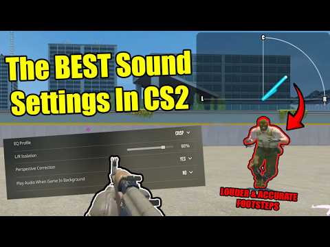 The BEST Audio Settings In Counter Strike 2! (Comparisons + Analysis) How To HEAR FOOTSTEPS Better