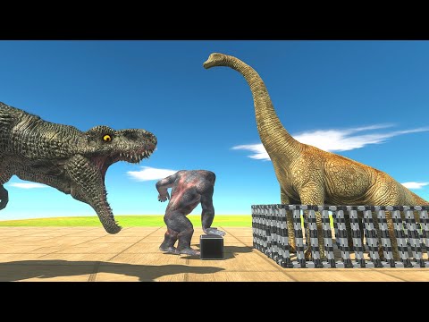 Save the Brachiosaurus - Animal Revolt Battle Simulator