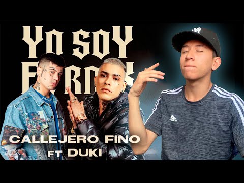 REACCIÓN A “CALLEJERO FINO, DUKI - 👹 YO SOY EL RMX 👹” | MISTULINO
