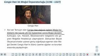 Eğitim Vadisi TYT Tarih 7.Föy Türklerin İslamiyeti Kabulü 2 Konu Anlatım Videoları