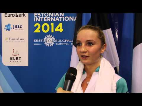 Laura Sarosi (Hungary) / Yonex Estonian International 2014