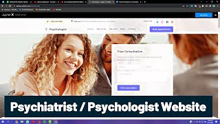 How to Create a Psychologist/Psychiatrist Therapy Website using WordPress 2024? Counseling Website
