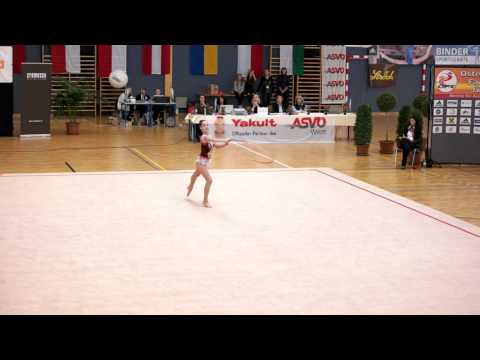 Anastasia Potemkina (AUT) 2015 Austrian National Championships - Qualifications Hoop