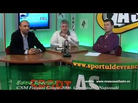 'SportAS' (2015.01.14) cu prof Mircea Lazar si Ionel Cristinel