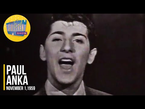 Paul Anka "Put Your Head On My Shoulder" on The Ed Sullivan Show
