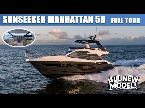 *BRAND NEW* Sunseeker Manhattan 56 | Full Walkthrough | The Marine Channel
