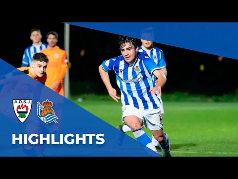 HIGHLIGHTS | AD San Juan 1 - 1  Real Sociedad C | Zubieta | 2ª RFEF