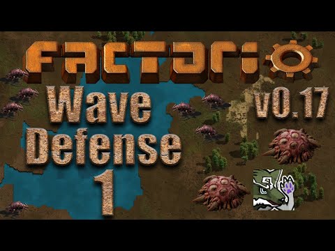 Factorio [0.17] - Wave Defense Solo Ep. 1 - Mulligan!