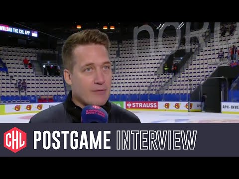Postgame Interviews: Växjö Lakers – Sparta Prague