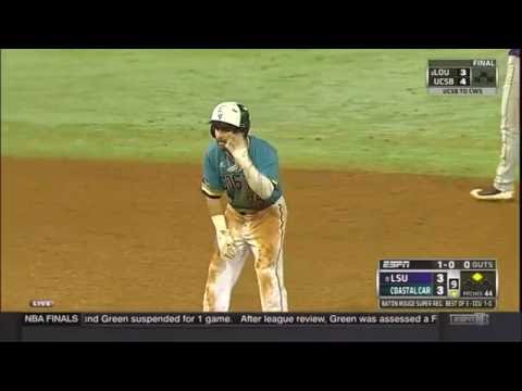 Coastal Carolina advances to College World Series with walk off win over LSU