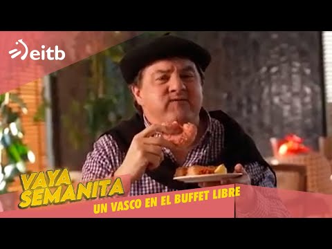 VS: ¡La policía interviene! Desalojan a un vasco del buffet libre #vayasemanita #humor #buffet