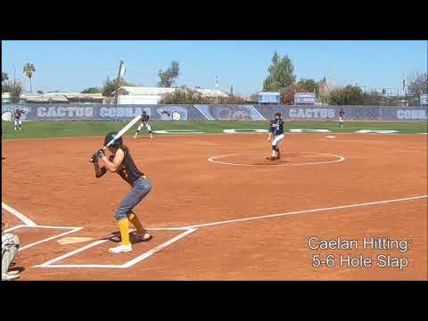 Caelan Koch 2018 High School Softball Highlight Video - 2020 Pitcher Slapper