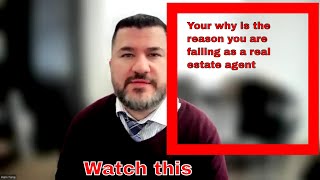 Why did you decide to become a real estate agent?  Watch Why it matters