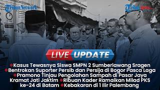 LIVE UPDATE SORE: Aksi Arogan Pria Depok Adang & Tendang Ambulans, Bentrok Suporter Persib-Persija