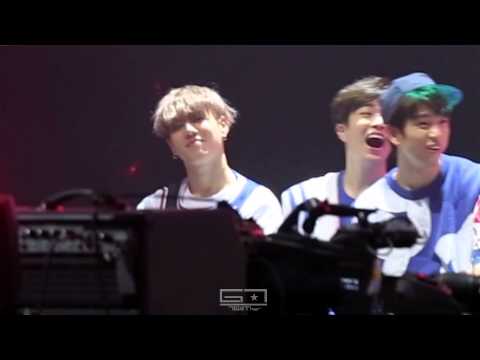 [Fancam]150811 NetEase Music Battle GOT7 standby