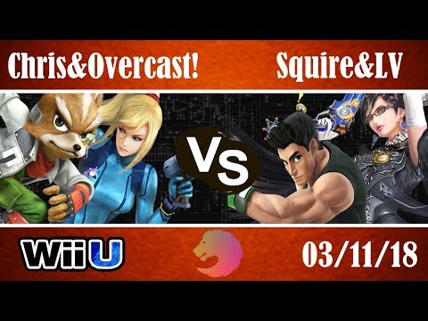 Chris & Overcast! (R) vs. Squire & LightVoid (G) - Winners Semis - TSS#1 WiiU Doubles