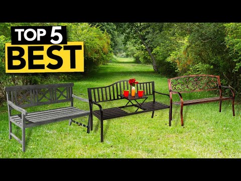 TOP 5 Best Garden Benches [ Buyer's Guide ]