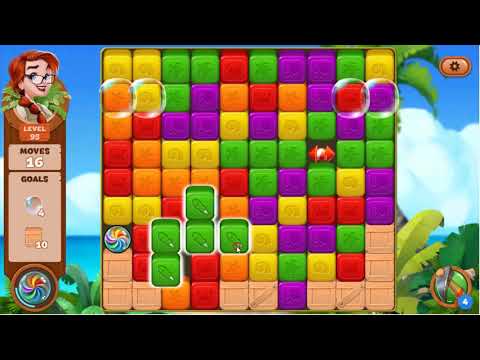 Lost Island Blast Adventure Level 95 - No Boosters