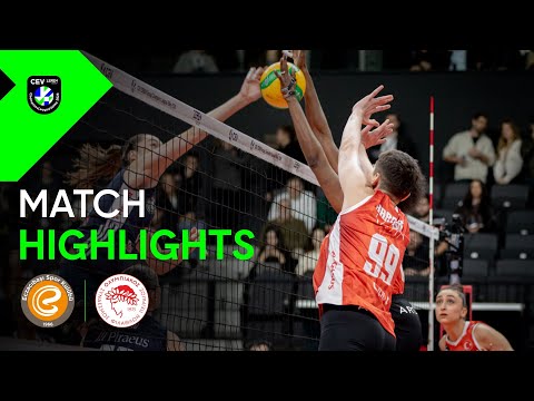 Highlights | Eczacibasi Dynavit Stambuł vs. Olympiacos PIRAEUS | CEV ZEREN Group CLVolleyW 2026