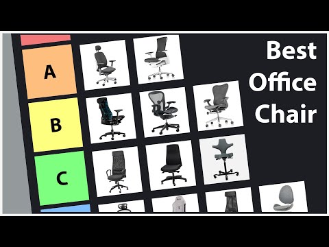 The Best Office Chair Tier List