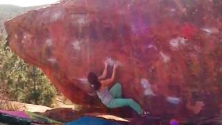 Video thumbnail de La Zahora, 7a. Albarracín