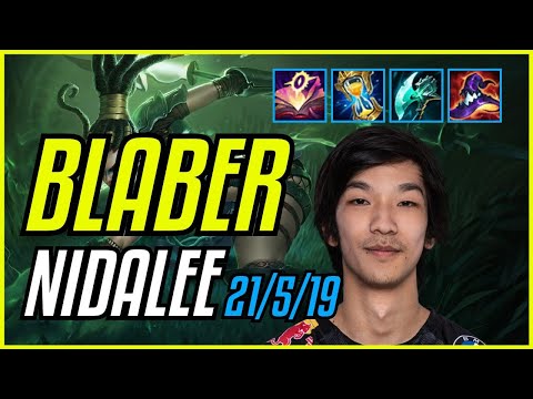 BLABER - NIDALEE vs KHA'ZIX JUNGLE - EUW DIAMOND - PATCH 11.9