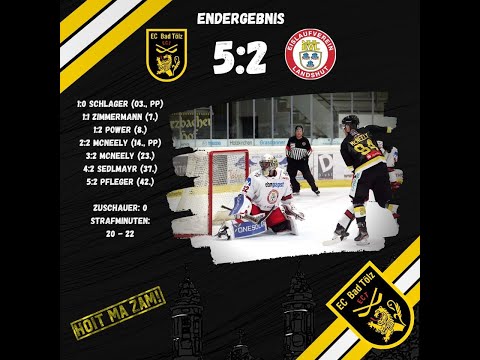 Tölzer Löwen 5:2 EV Landshut (31.10.2020)