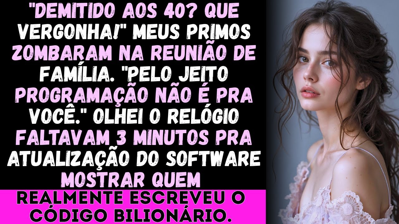 "Eles riram quando eu perdi o emprego — até eu mostrar o que estava escondido no programa."