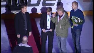 111202 Patrik Sundström Jersey Retirement