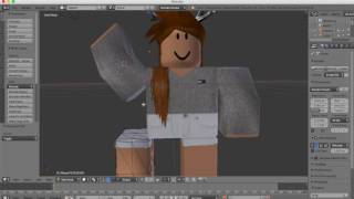 How To Pose Roblox Characters In Blender मफत - roblox blender