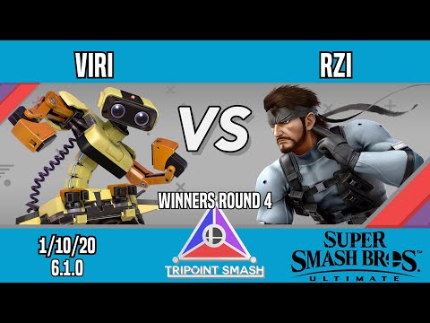Tripoint Smash 92 - Winners Round 4 - Viri(ROB) Vs. RZI(Snake)