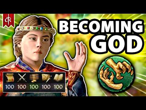 I created a GOD in Crusader Kings 3
