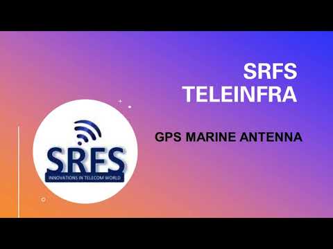 1575.42 + 3 pole mount gps marine antenna