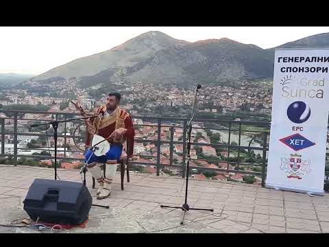 Гуслар Милан Марковић - Погибија Јафер Бега Ченгића (Требиње 2023)