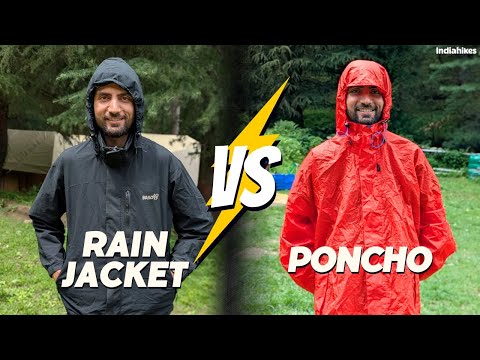 Rain Jacket vs Poncho for Himalayan Treks | Indiahikes Gear Guide 2025